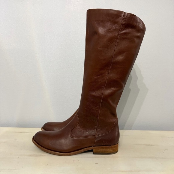 Kork-Ease Shoes - Kork-Ease Brown Leather Tall Riding Boots
